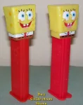 (image for) SpongeBob Pez Euro Half Dressed on Red Stem