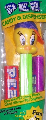 (image for) Sports Tweety Pez with Ball Cap MIP!