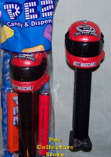 (image for) Sprint Cup Series All Star Race NASCAR Driver Helmet Pez MIB - Click Image to Close