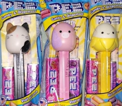 (image for) Squishmallows Pez Set Cam, Patty and Junie MIB
