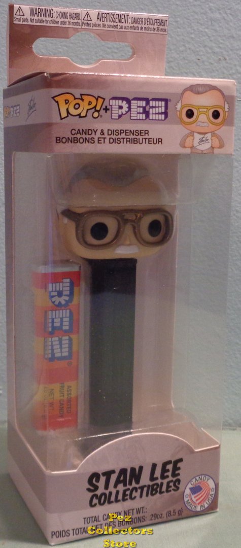 (image for) Stan Lee Collectibles Funko POP!+PEZ - Click Image to Close