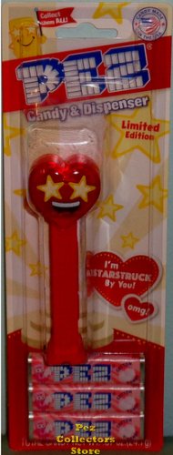 (image for) Exclusive Ltd. Ed. Starstruck Valentine Pez MOC