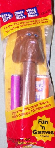 (image for) Chewbacca Star Wars Series I Pez 1997 MIB