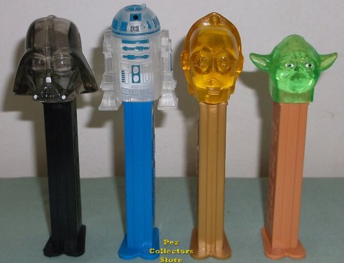 (image for) 2015 Crystal Star Wars Pez Ltd. Ed. Collectors Set LOOSE