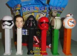 (image for) 2019 Star Wars Ep. 9 Pez Set of 6- new Kylo, Sith Trooper, D-0