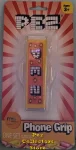 (image for) Orange Starry PEZ Candy Pack Phone Grip