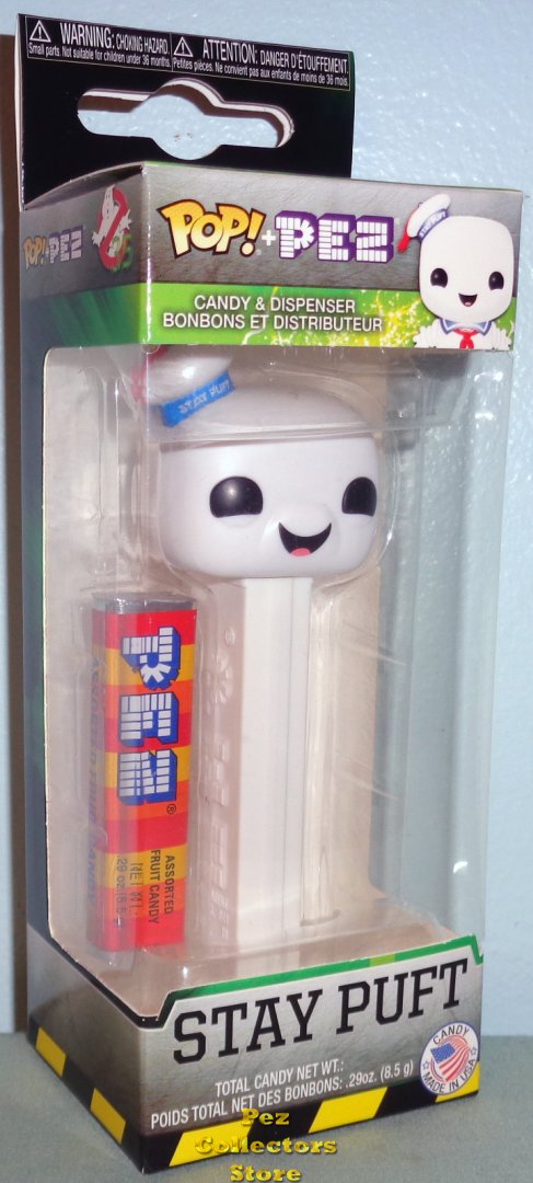 (image for) Ghost Busters Stay Puft POP!+PEZ - Click Image to Close