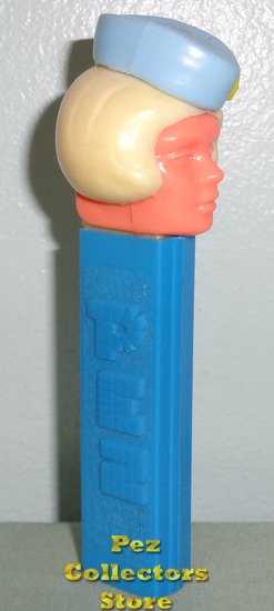 Stewardess Pez Light Blue Hat on 2.6 Austria NF stem