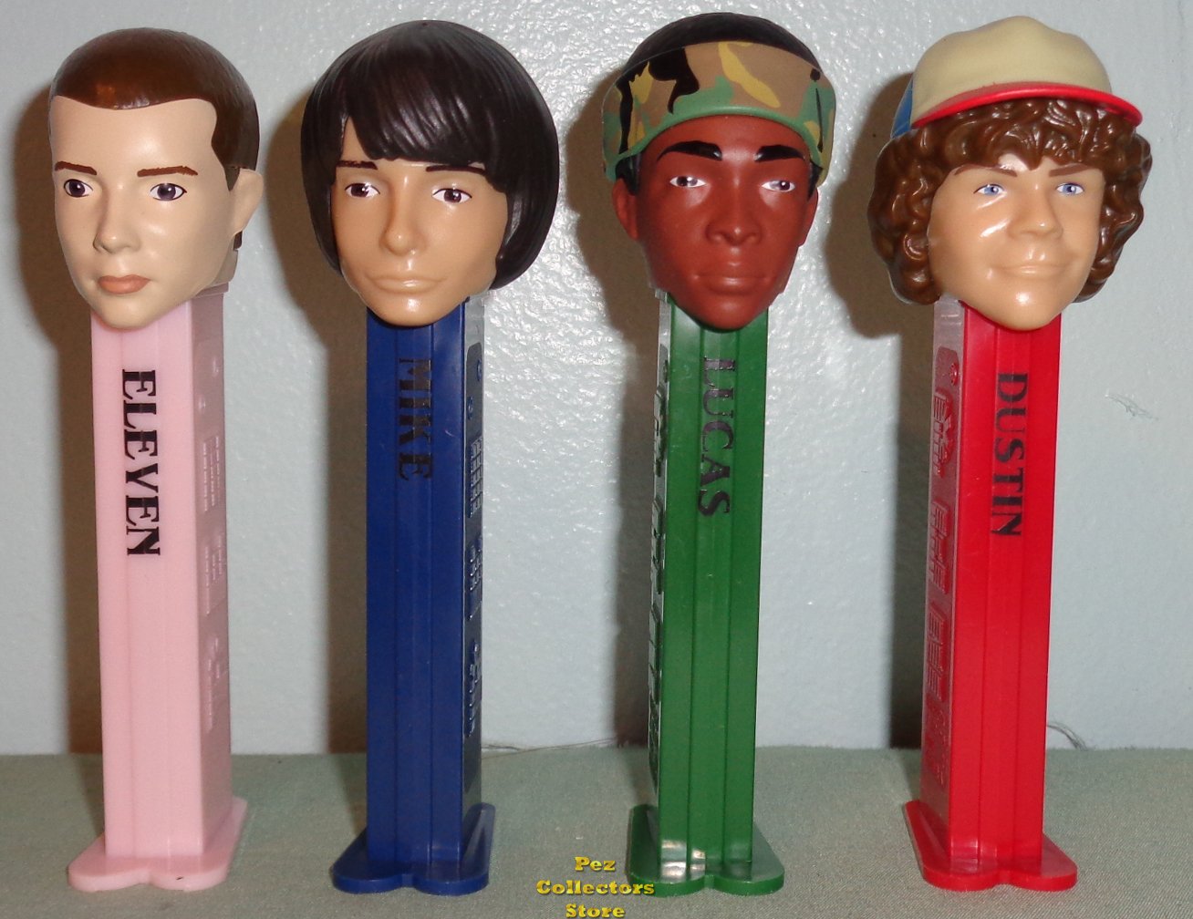 (image for) Netflix Stranger Things Pez Mike/Eleven, Lucas/Dustin Loose