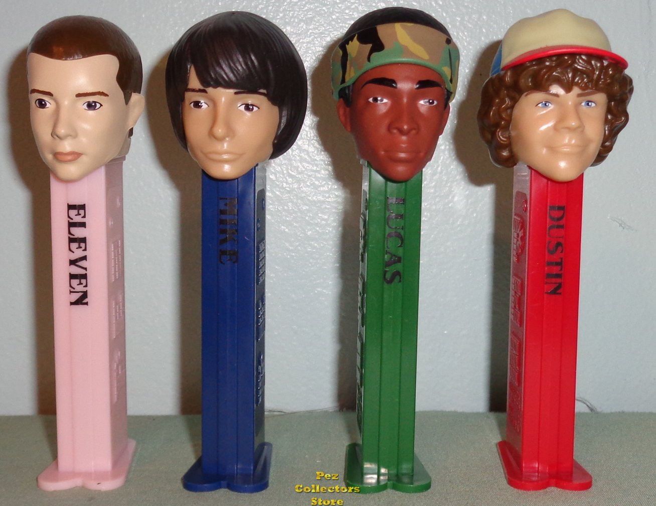 (image for) Netflix Stranger Things Pez Mike/Eleven, Lucas/Dustin Loose - Click Image to Close