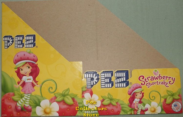 (image for) Strawberry Shortcake Pez Counter Display 12 count Box - Click Image to Close