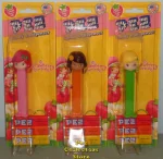 (image for) Strawberry Shortcake, Lemon Meringue and Orange Blossom Pez MOC