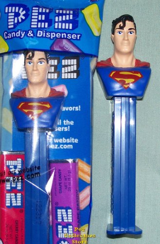 (image for) Original Superman DC Justice League Superhero Pez MIB