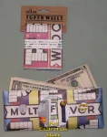 Ollin Vintage Pez Tyvek Super Wally Bifold Wallet