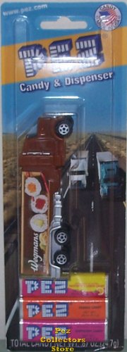 (image for) 2011 Wegmans Sushi Hauler Truck Brown Rig Promotional Pez