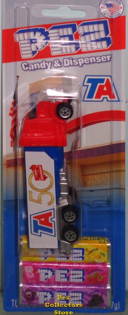 (image for) 2022 TA 50th Anniversary Pez Advertising Truck MOC - Click Image to Close