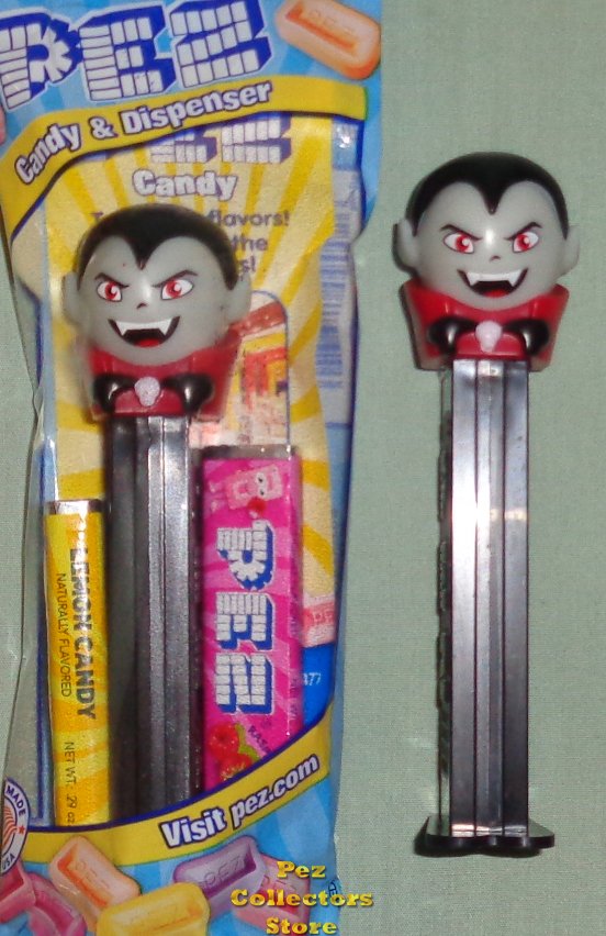 (image for) 2021 'Teenage' Vampire Pez Mint in Bag - Click Image to Close
