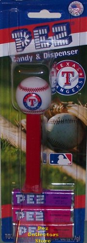 (image for) Texas Rangers Major League Baseball Pez MOC
