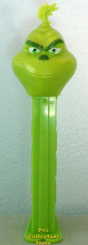 (image for) The Grinch Who Stole Christmas Pez Loose - Retired