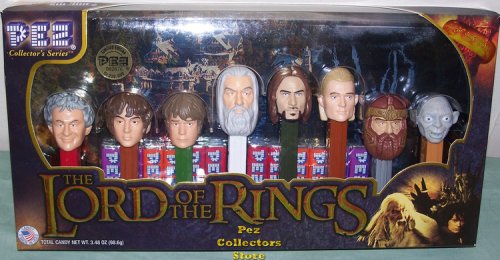 (image for) The Lord of the Rings Pez Gift Set MIP