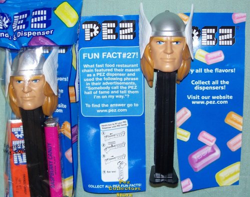 (image for) Thor Marvel Superhero Pez 2011 Release MIB