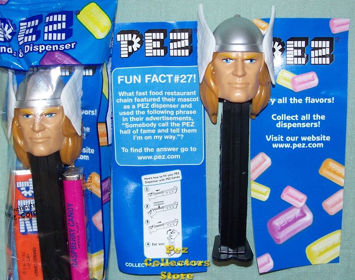 (image for) Thor Marvel Superhero Pez 2011 Release MIB - Click Image to Close