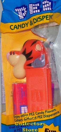 (image for) Tigger Pez With Grey Collar from Winnie the Pooh MIB
