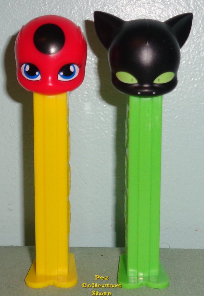 (image for) European Tikki and Plagg from Miraculous Pez Assortment - Click Image to Close