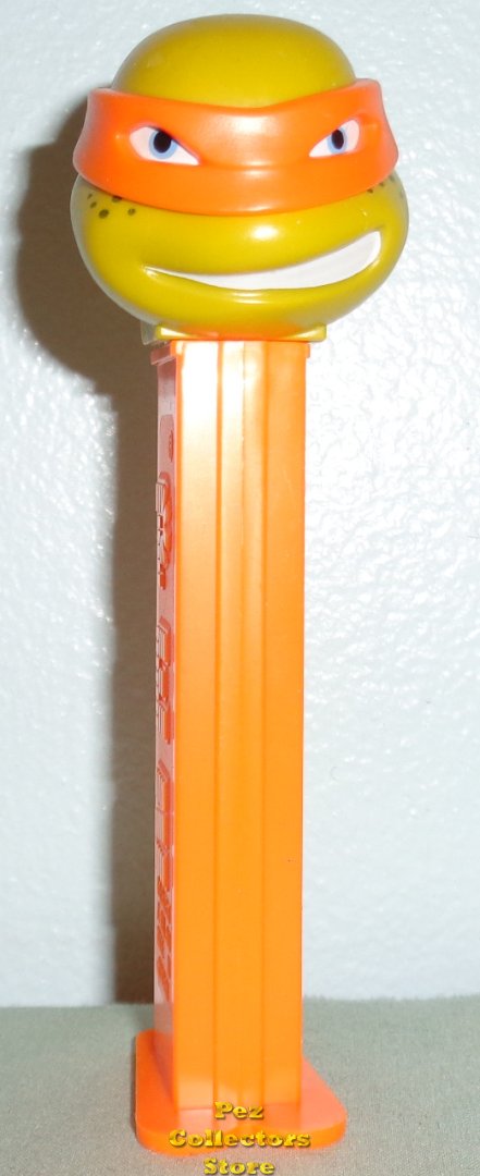 (image for) Orange Michaelangelo TMNT series 3 Pez Loose