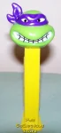 (image for) TMNT Angry Donatello Purple mask on Yellow Stem Pez