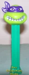 (image for) TMNT Angry Donatello Purple mask on Green Stem Pez