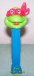 TMNT Happy Raphael Red mask on Blue Stem Pez (image for) TMNT Happy Raphael Red mask on Blue Stem Pez