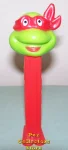 (image for) TMNT Happy Raphael Red mask on Red Stem Pez