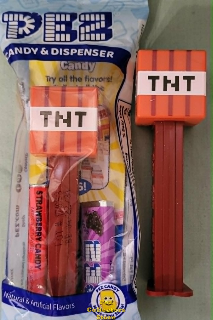 (image for) Minecraft TNT Dynamite Pez MIB
