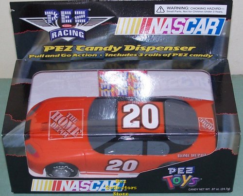 (image for) Tony Stewart Home Depot Pull n Go Action Nascar Racing Car Pez