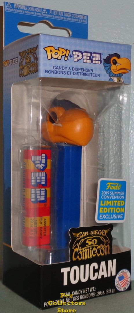 (image for) 50th SDCC Toucan POP!+PEZ - Click Image to Close