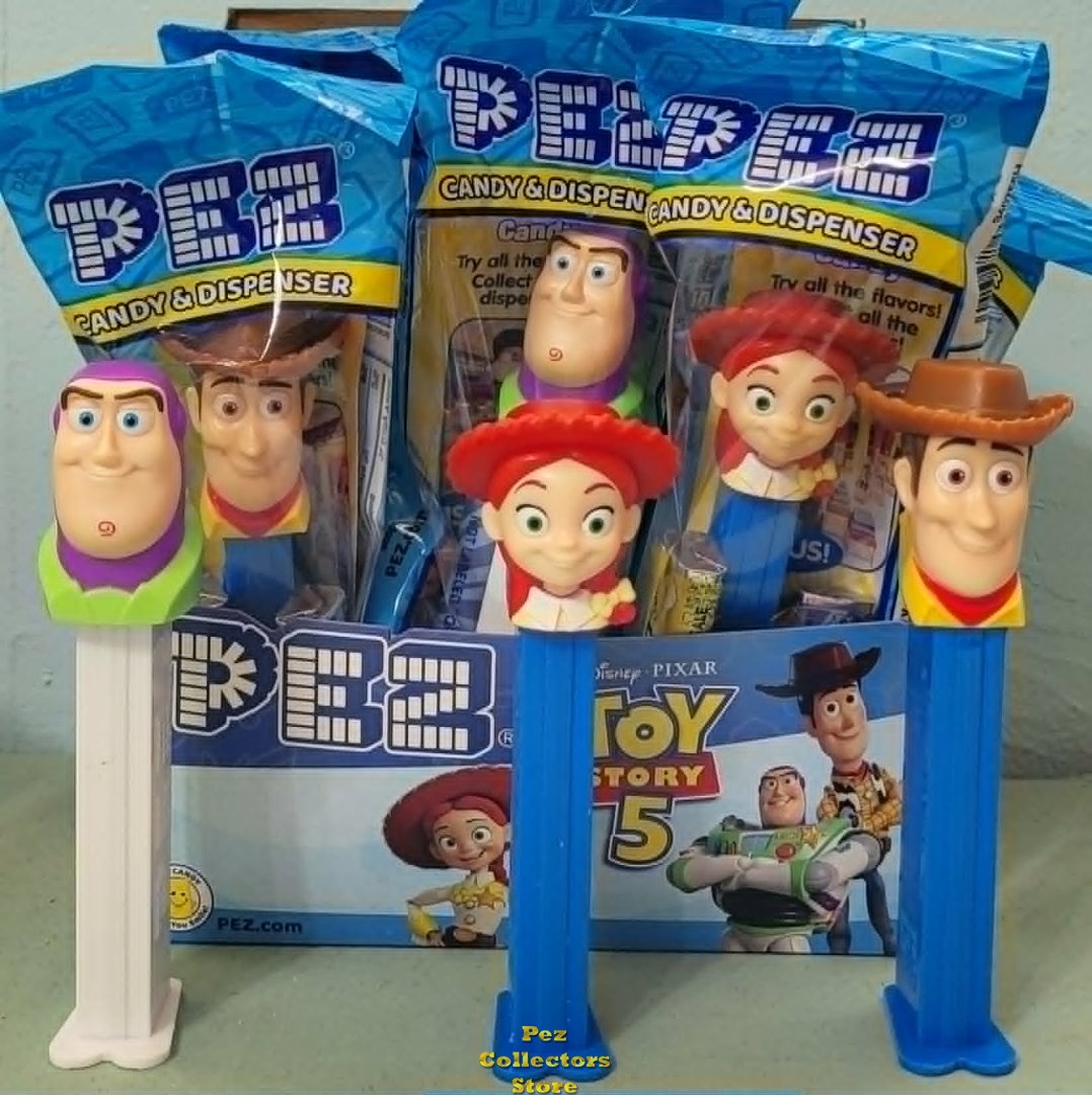 (image for) 2026 Toy Story 5 Pez Buzz Lightyear, Woody and Jessie MIB