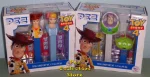 Toy Story 4 Twin Pack Pair Woody - Peep, Buzz - mini Alien Pez
