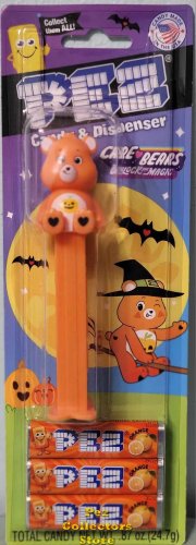 (image for) Trick-or-Sweet Halloween Pumpkin Care Bear Ltd.Ed. Exclusive Pez
