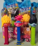 (image for) Trolls 3 Band Together Pez Set of 3 New Poppy, Branch Viva MIB