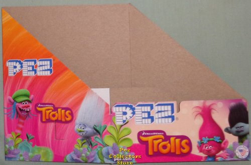 (image for) Trolls Pez Counter Display 12 count Box