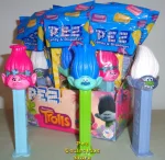 (image for) Trolls Pez Set Poppy, Branch and Guy Diamond MIB