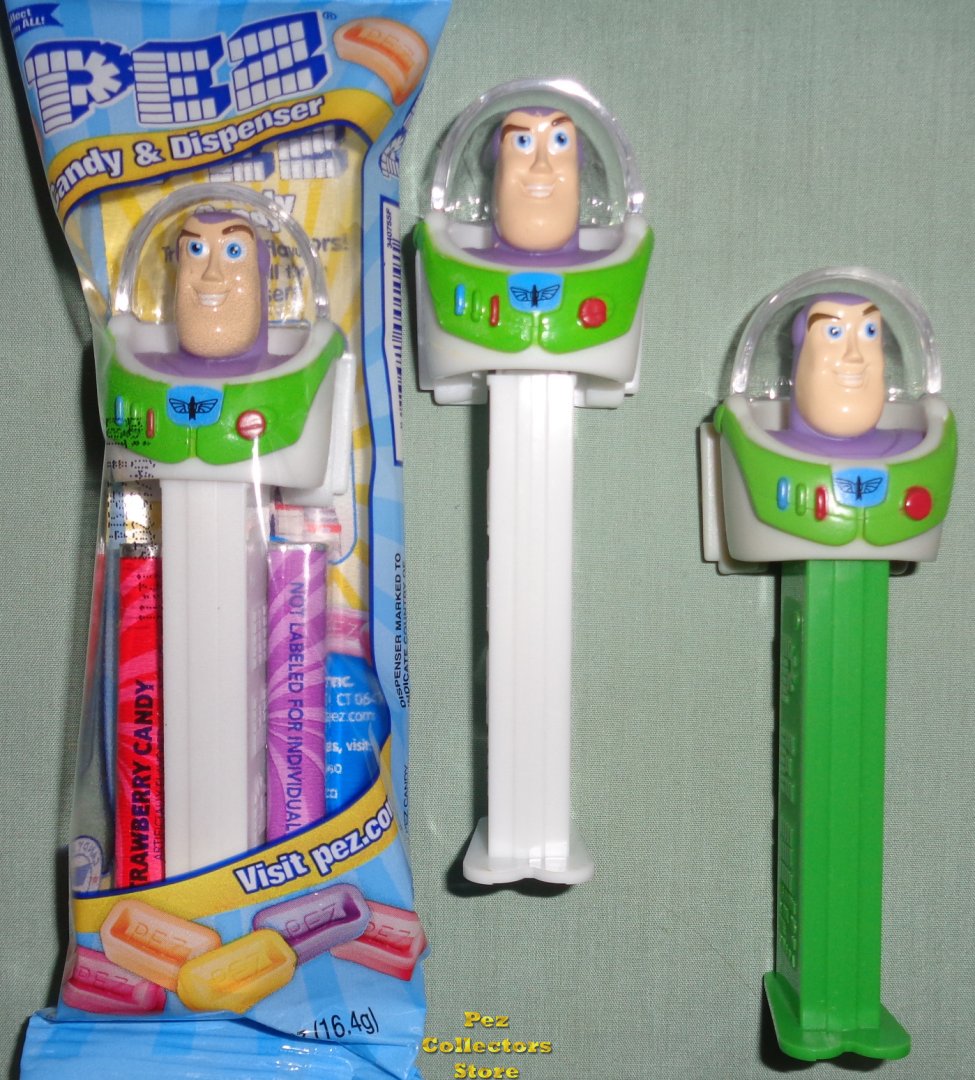 (image for) Toy Story 4 White Stem Buzz Lightyear Pez MIB - Click Image to Close