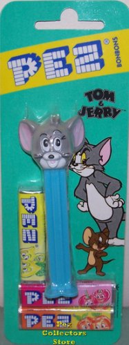 (image for) Tuffy Pez with Elvis Styled Hair on Blue MOC