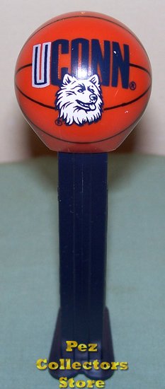 (image for) UCONN Huskies Mascot Basketball Pez 2010 Loose - Click Image to Close