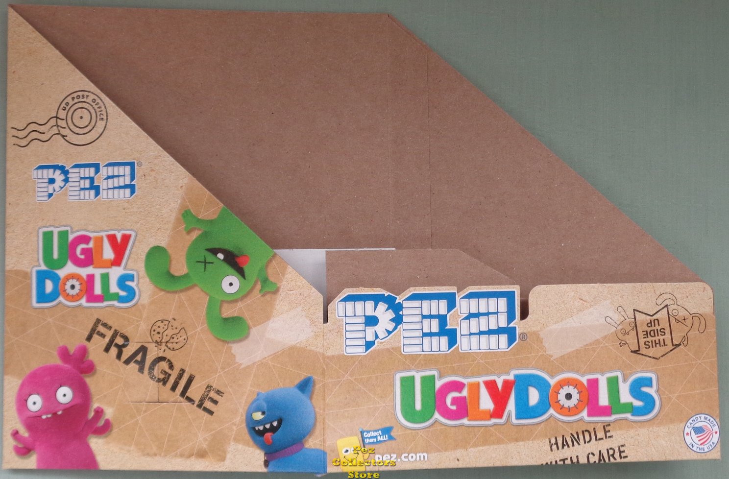 (image for) UglyDolls Moxy, Ox and Ugly Dog Pez MIB - Click Image to Close