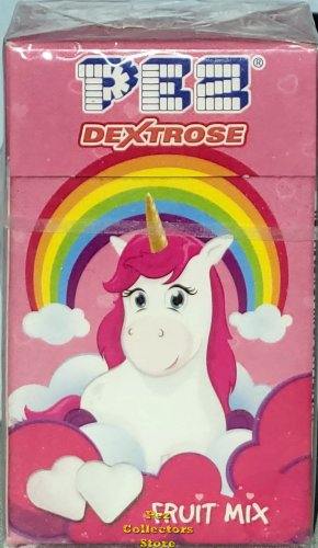 (image for) Unicorn and Rainbow Pez Dextrose Fruit Mix 30g Box