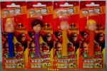 Unmasked Incredibles Set of 4 European Pez Mint on Card