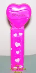 (image for) 2005 UR Special Heart Pez Neon Pink printed stem Loose
