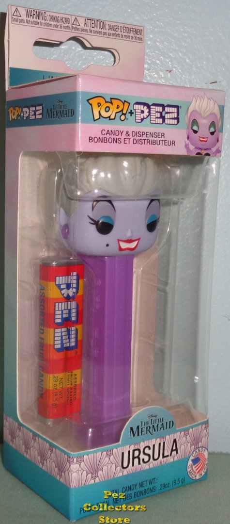 (image for) Disney Villains Ursula POP!+PEZ - Click Image to Close